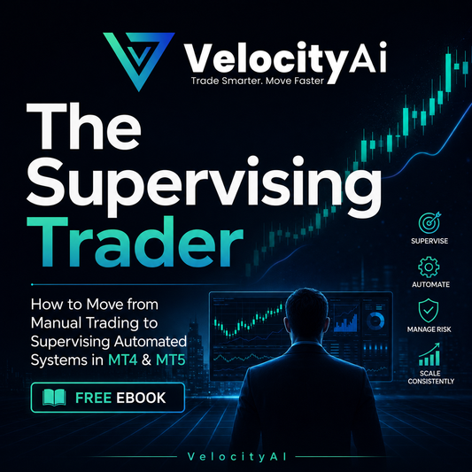 The Supervising Trader - free ebook cover on supervising an automated trading system