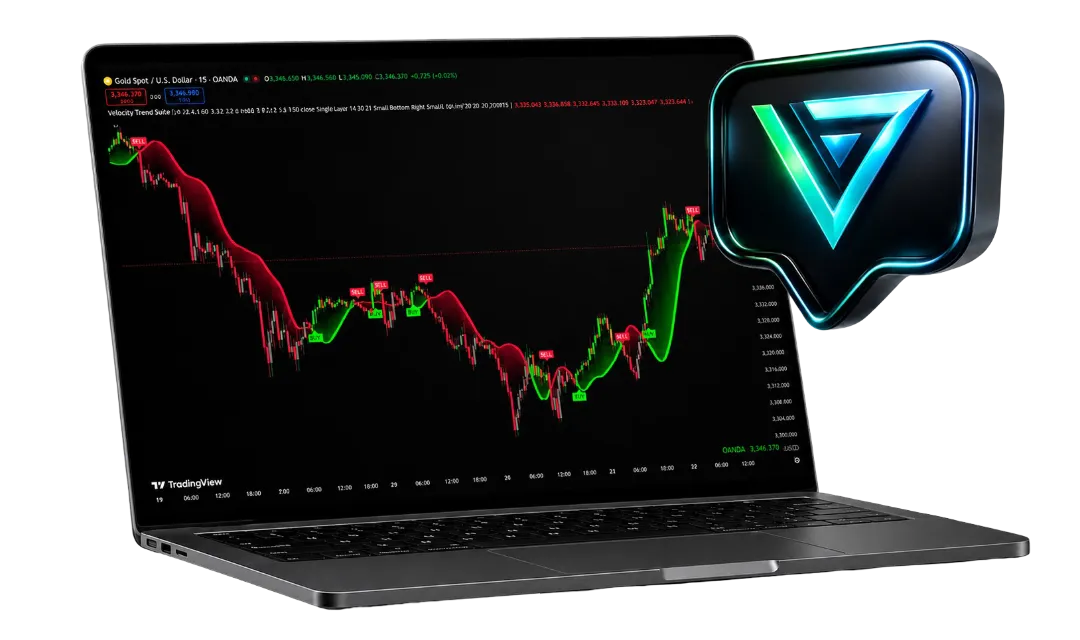 Velocity Indicator on laptop